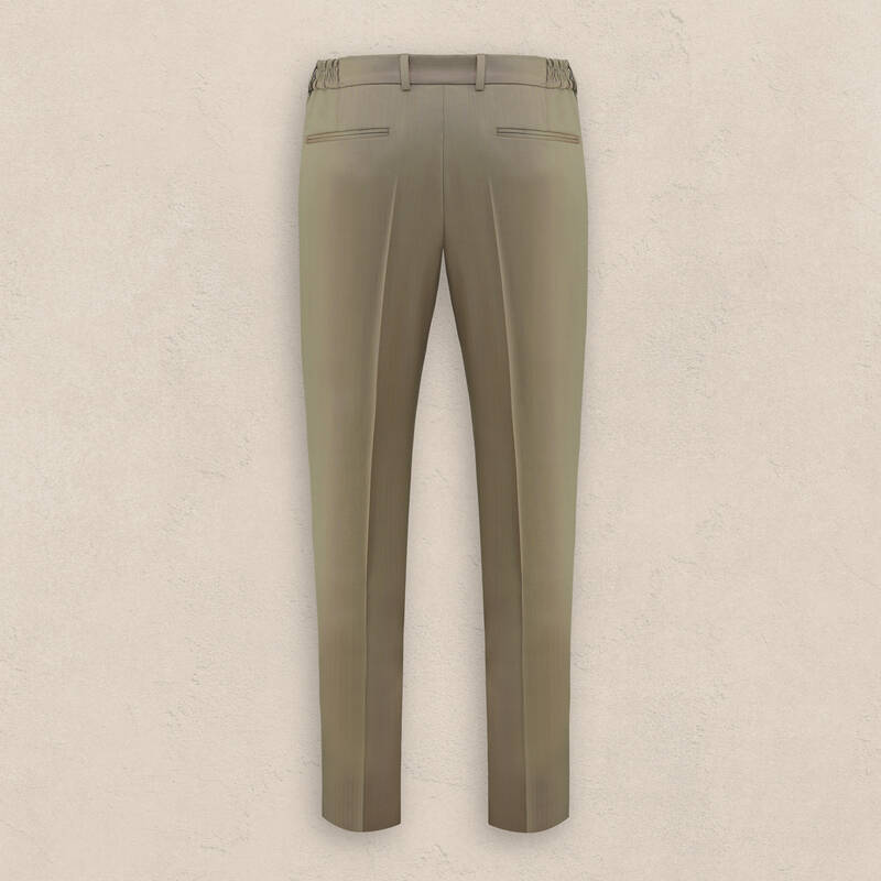 Hardwin Theo Slim Fit Açık Kahverengi Takım Elbise - 5