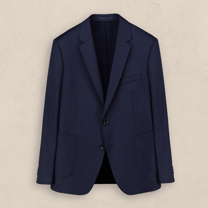 Hardwin Theo Slim Fit Koyu Lacivert Takım Elbise 