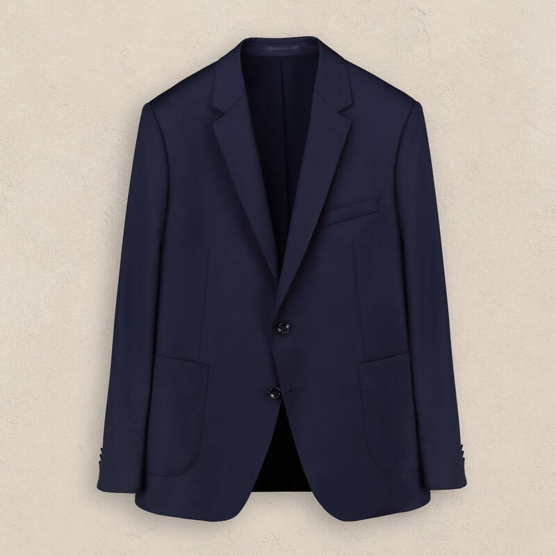 Hardwin Theo Slim Fit Koyu Lacivert Takım Elbise - 1