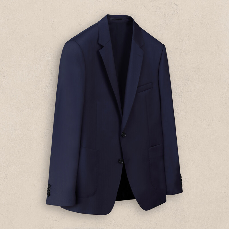 Hardwin Theo Slim Fit Koyu Lacivert Takım Elbise - SARAR (1)