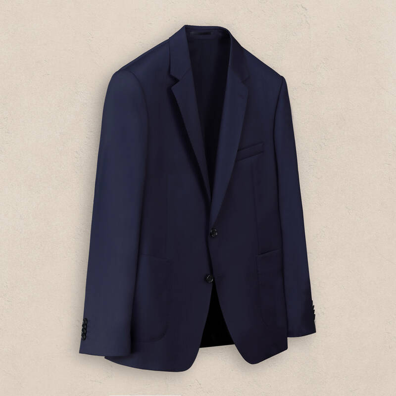 Hardwin Theo Slim Fit Koyu Lacivert Takım Elbise - 2