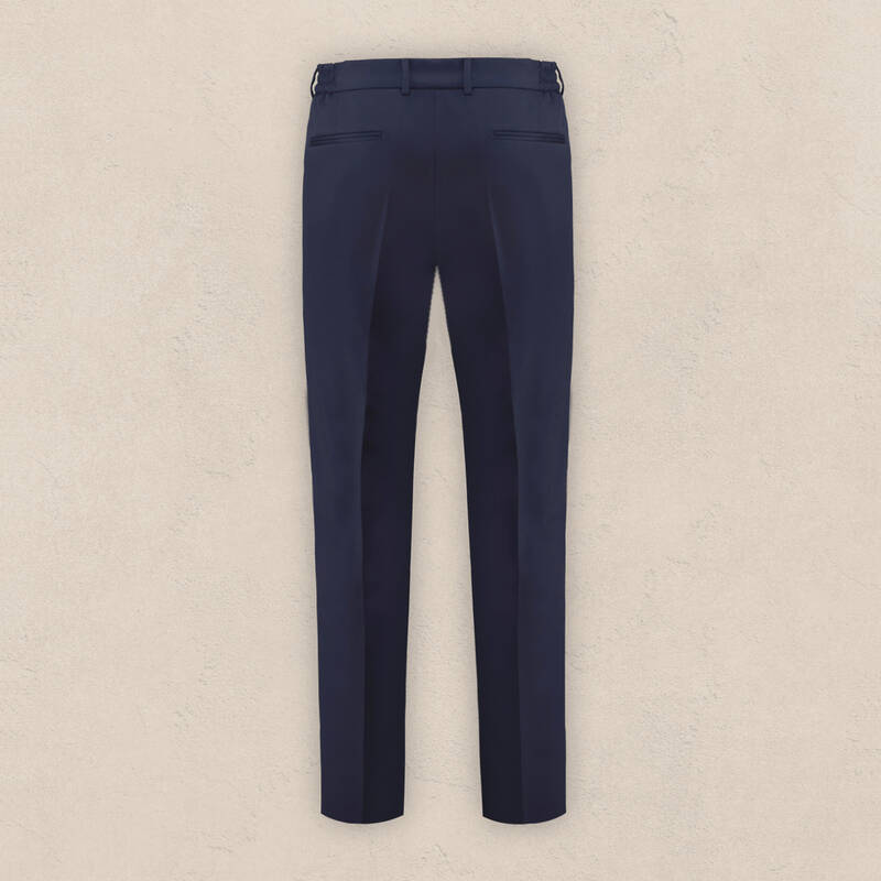 Hardwin Theo Slim Fit Koyu Lacivert Takım Elbise - 5