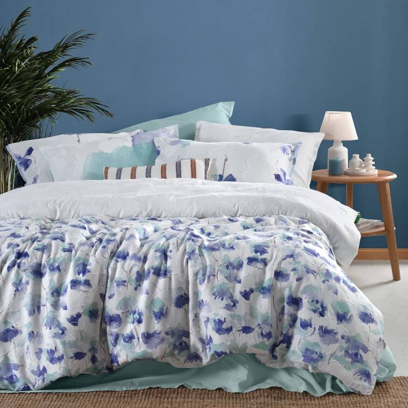 Hazeran Çift Kişilik Nevresim Takımı Mavi - 1