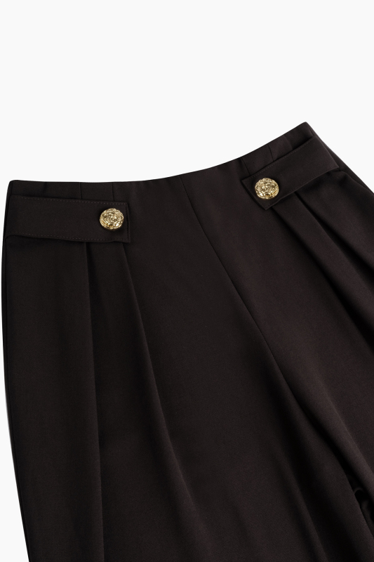 Hily Koyu Kahverengi Pantolon - SARAR WOMAN