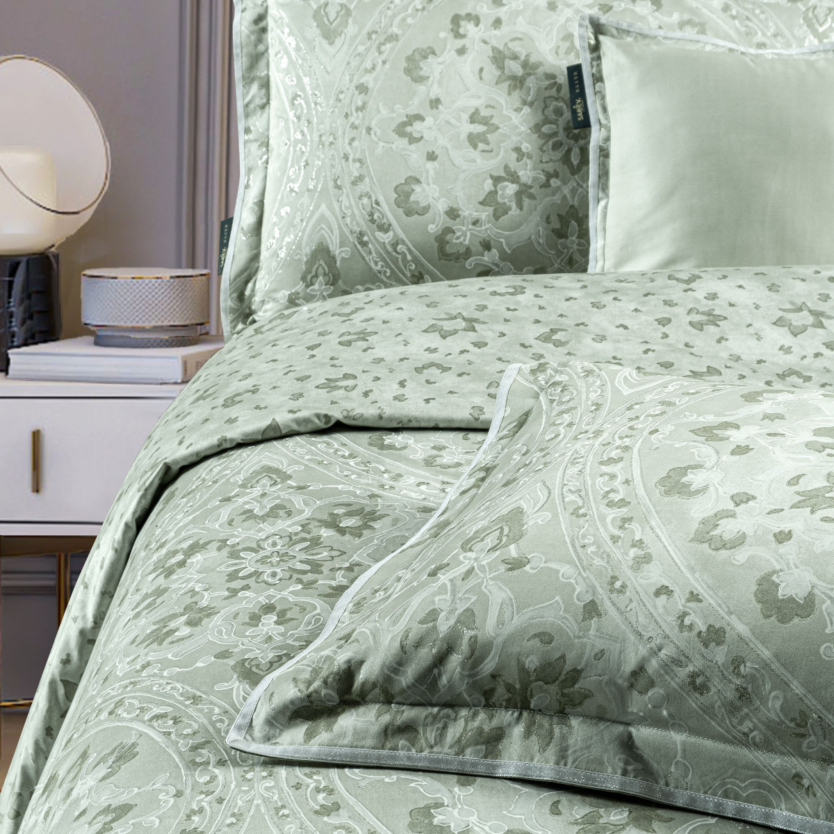 Himalia Pamuk Saten Nevresim Takımı King Size - 4