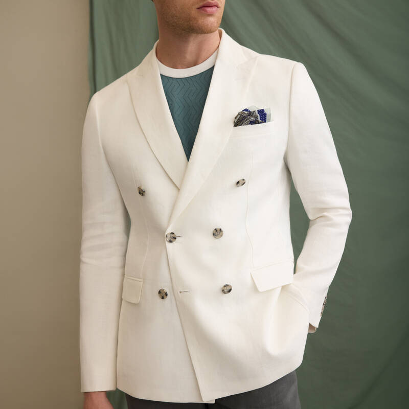 Bisiklet Yaka Kısa Kol Desenli Mint Yeşil Triko - 1