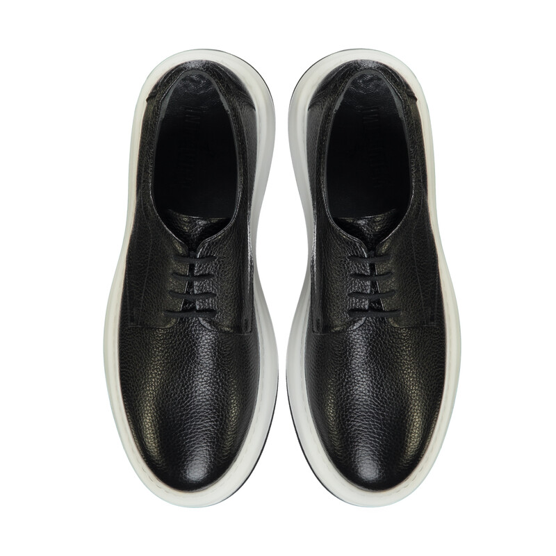 Erkek Eva Taban Siyah Ayakkabı - INTERVIEW