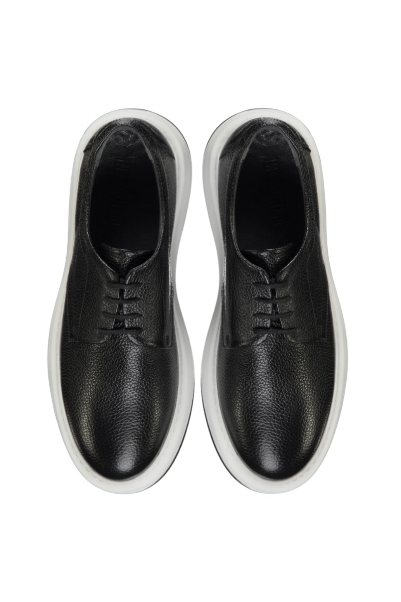 Erkek Eva Taban Siyah Ayakkabı - 2