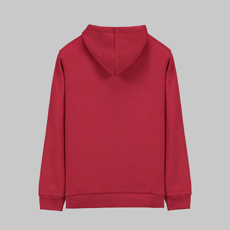 Kapüşonlu Bordo Sweatshirt - INTERVIEW