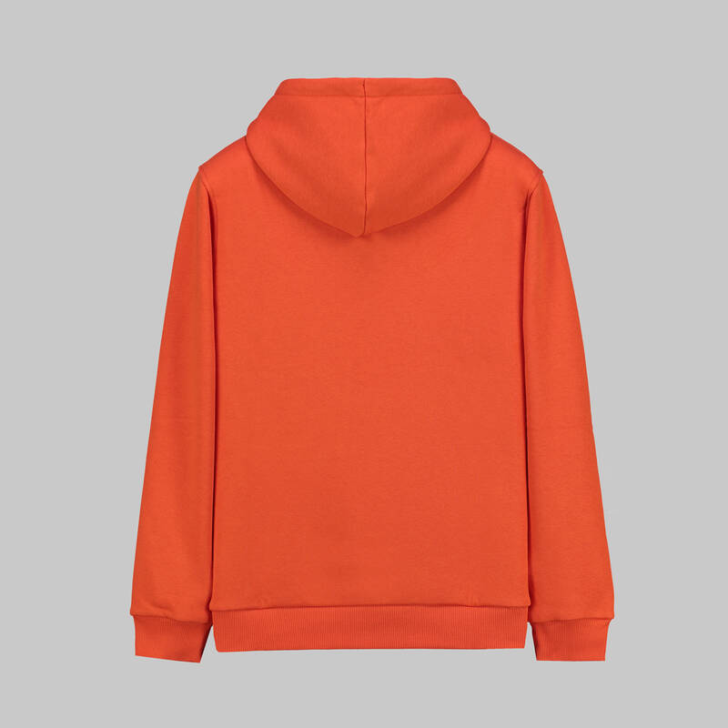 Kapüşonlu Nar Çiçeği Sweatshirt - 2