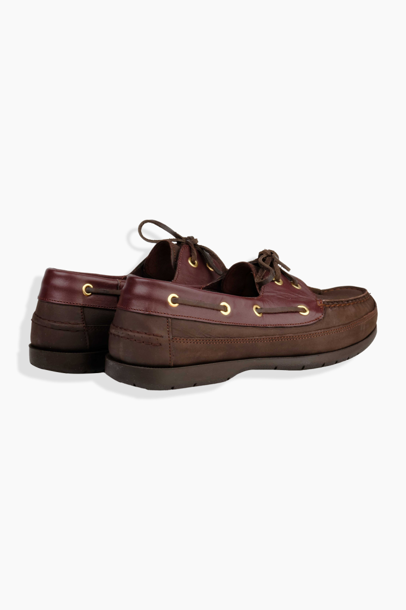 Kauçuk Taban Kahverengi Casual Ayakkabı - 3