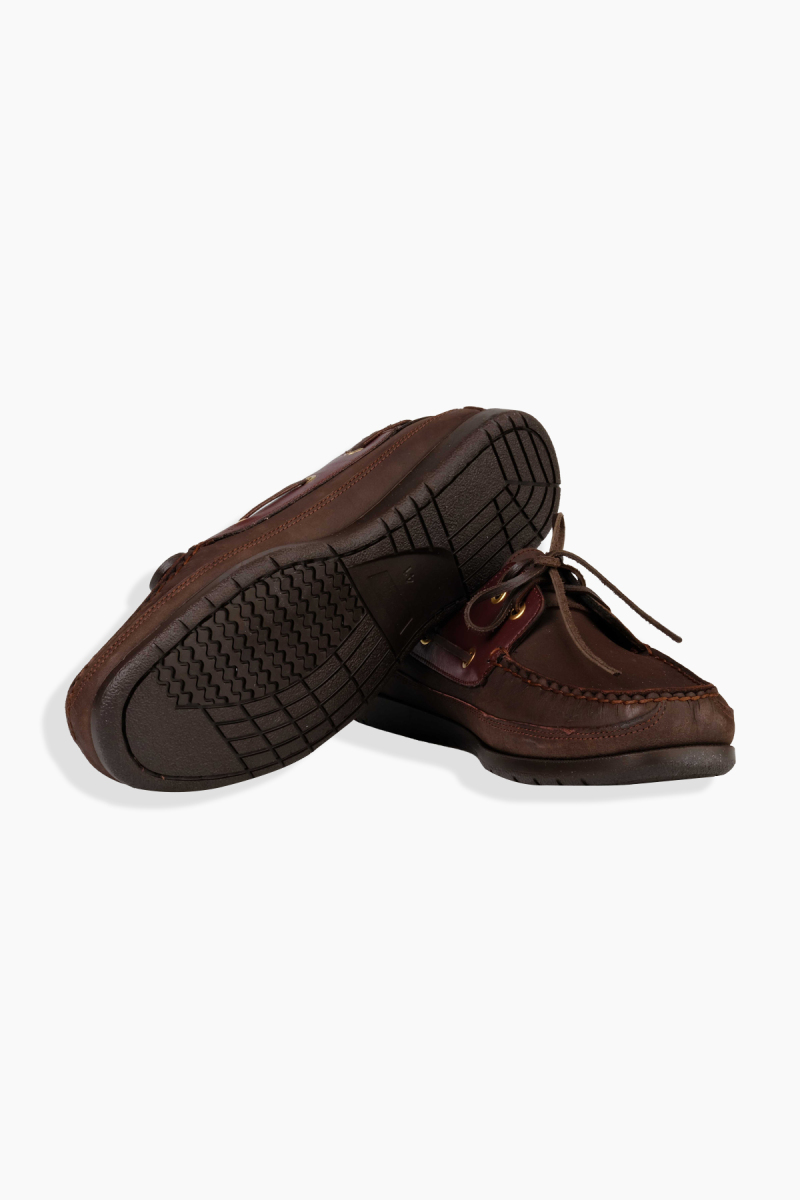 Kauçuk Taban Kahverengi Casual Ayakkabı - 4