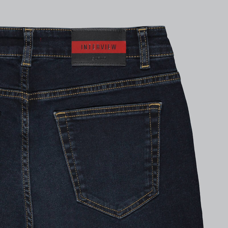Icardi Koyu İndigo Kot Pantolon - 4