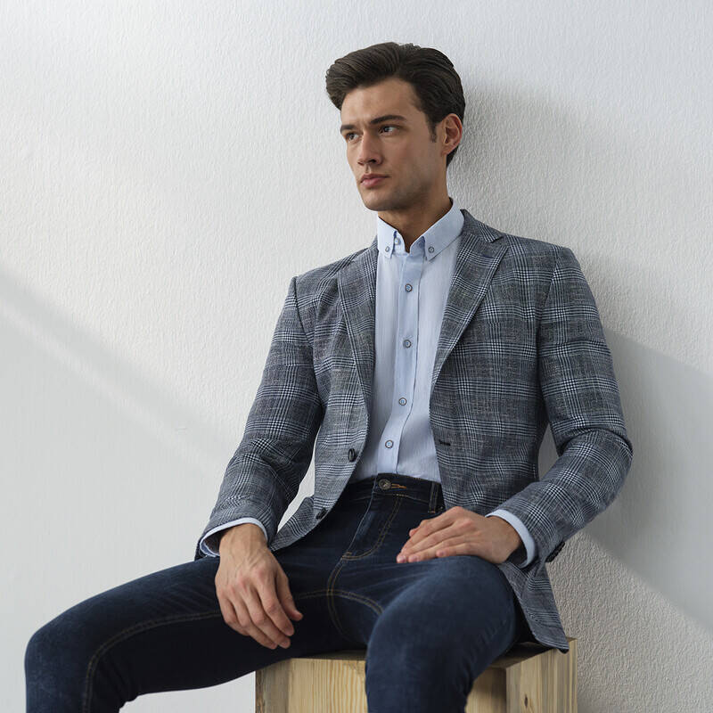 Icardi Koyu İndigo Kot Pantolon - 5