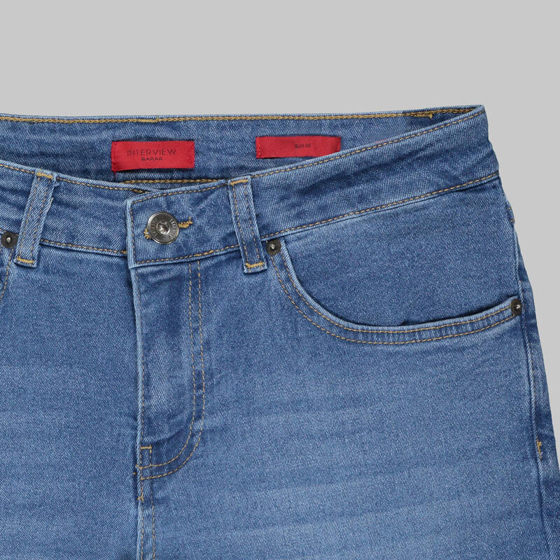 Midas Mavi Erkek Kot Pantolon - 4