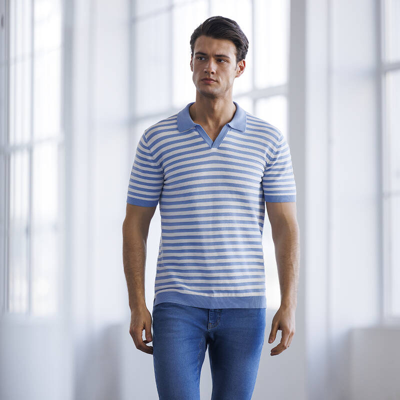 Midas Mavi Erkek Kot Pantolon - 1