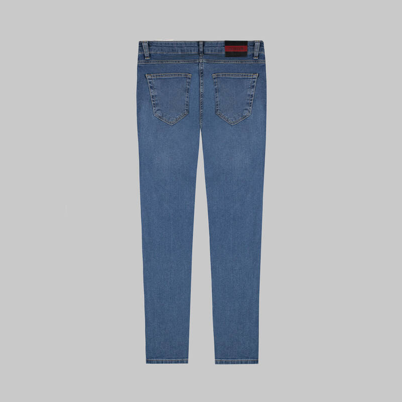 Midas 3 Koyu Lacivert Kot Pantolon - 2