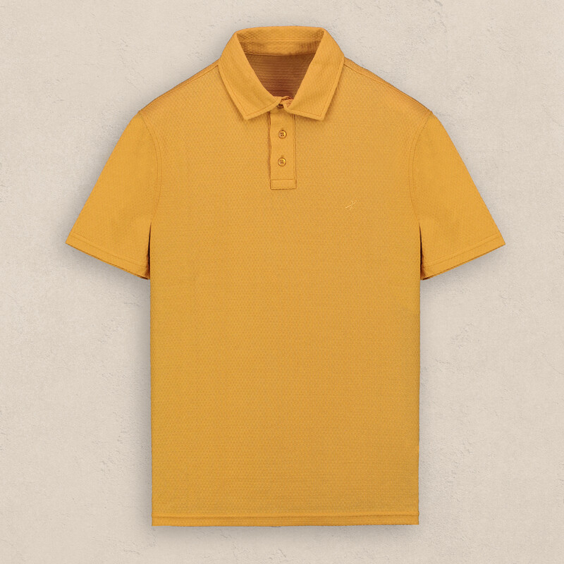 Polo Yaka Kısa Kol Tişört - INTERVIEW