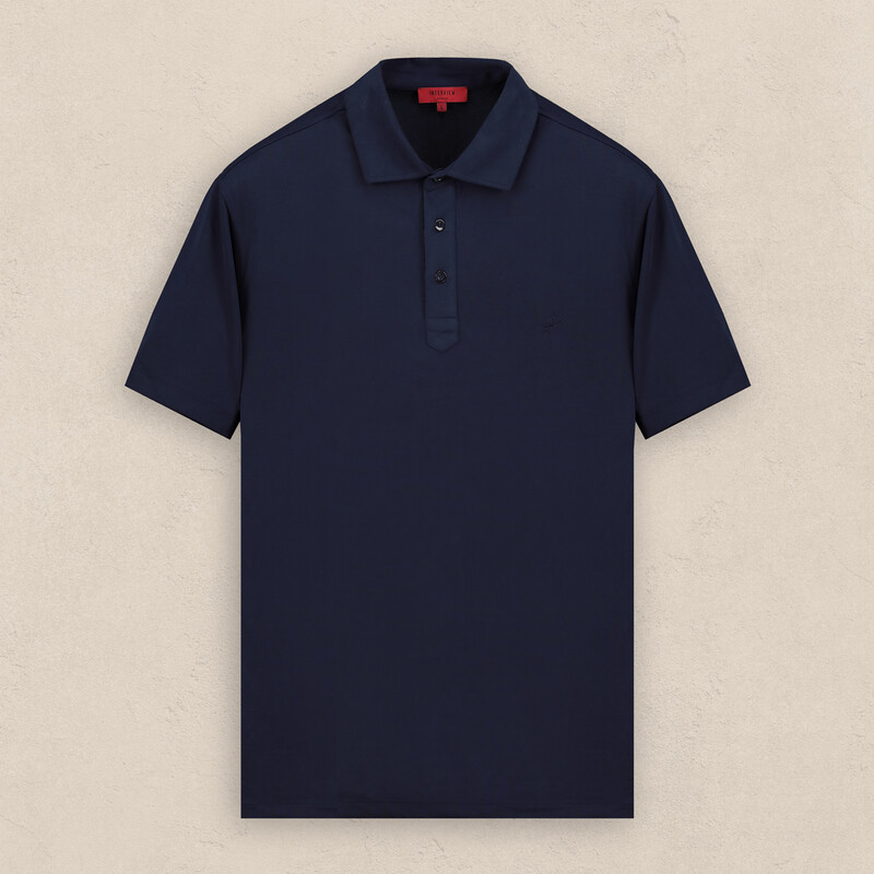 Polo Yaka Erkek Lacivert Tişört 