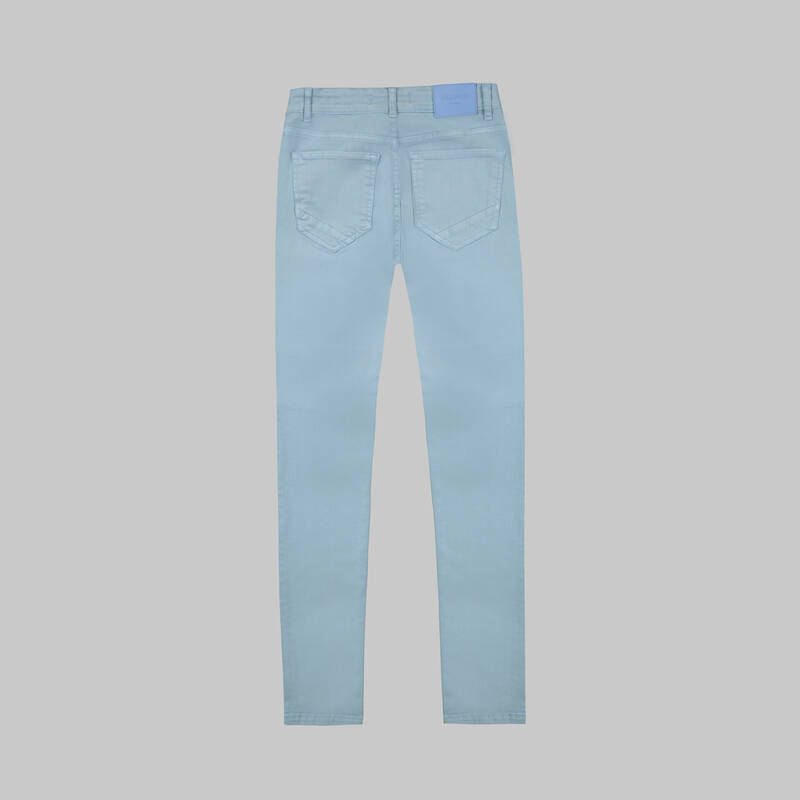 Roys Antik Koton Buz Mavisi Pantolon - 3