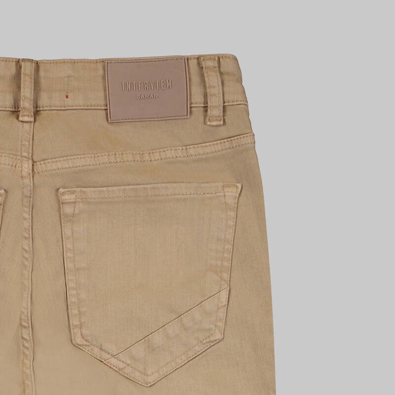 Roys Antik Koton Açık Ceviz Pantolon - 5