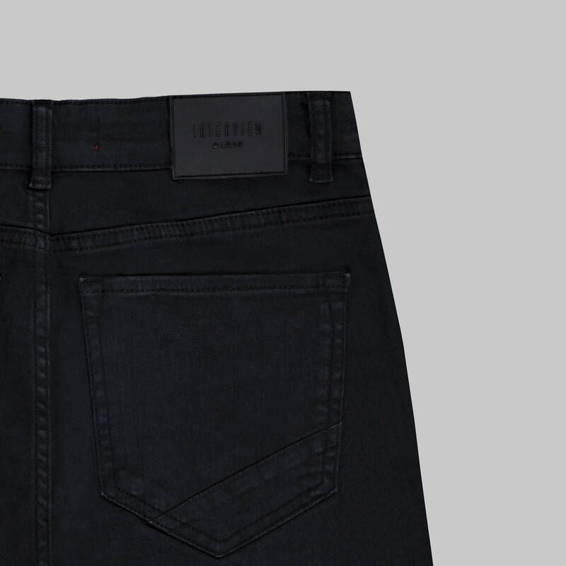 Roys Siyah Koton Erkek Pantolon - 4