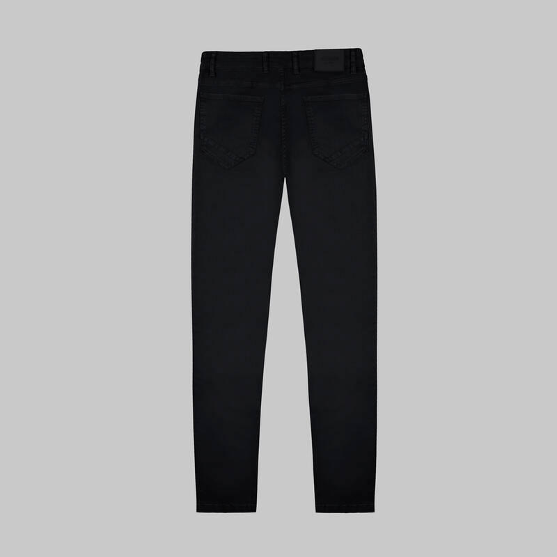 Roys Siyah Koton Erkek Pantolon - 2
