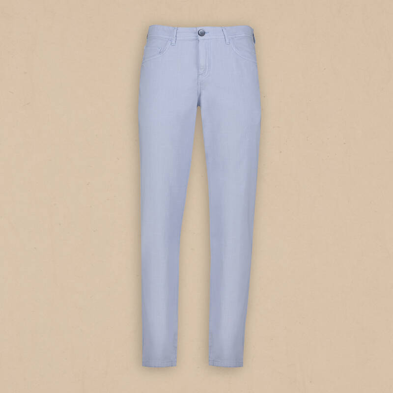 Roys Pamuklu Açık Mavi Pantolon - 1