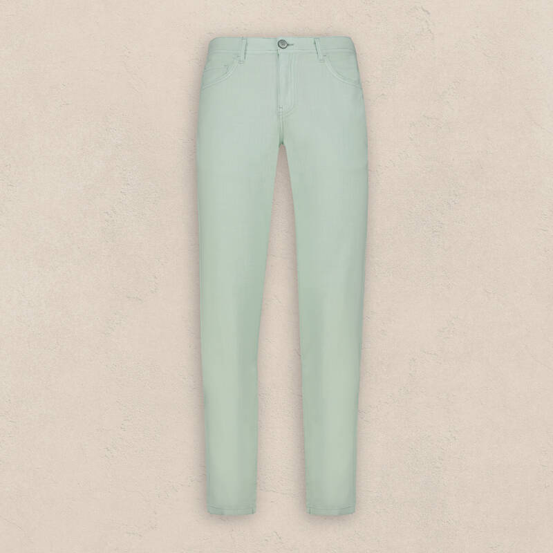 Roys Pamuklu Su Yeşili Pantolon - 1