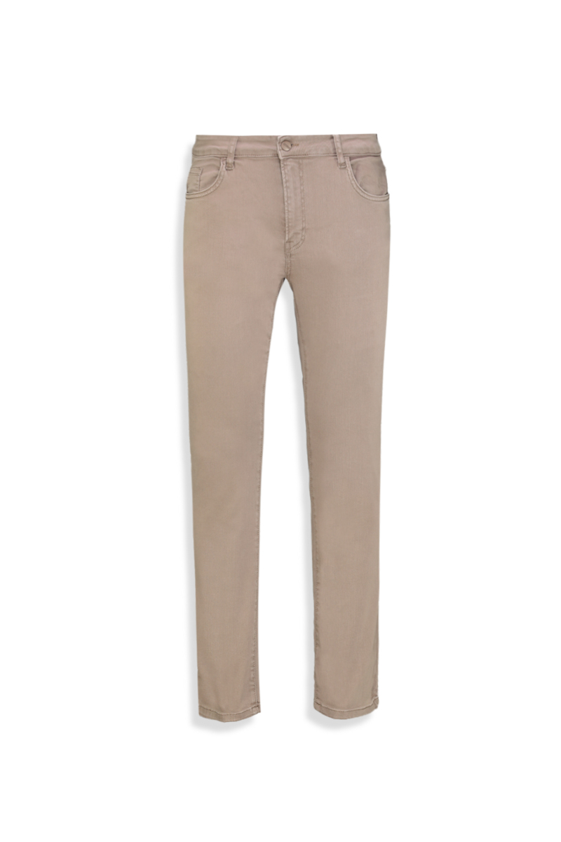Roys Relax Fit Pamuklu Vizon Pantolon - 1