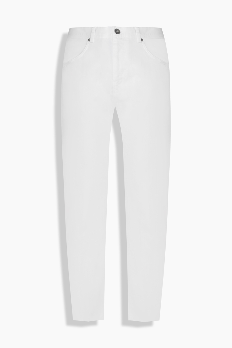 Roys Relax Fit Beyaz Pantolon - 1