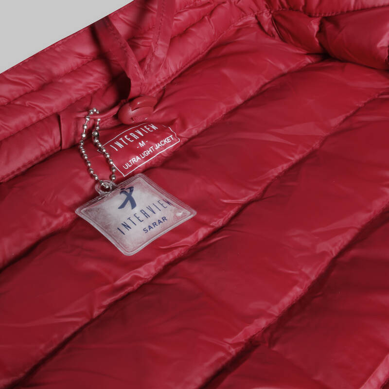 Torba Çantalı Nar Çiçeği Mont - 4