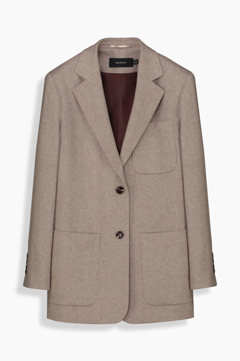  Invierno Koyu Bej Ceket - 1