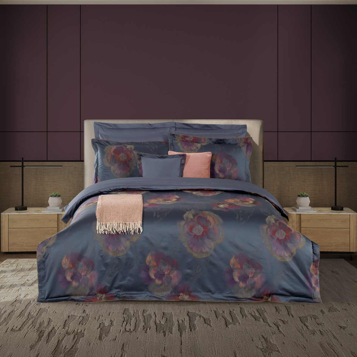 İrene Jakarlı Nevresim Takımı King Size - 2