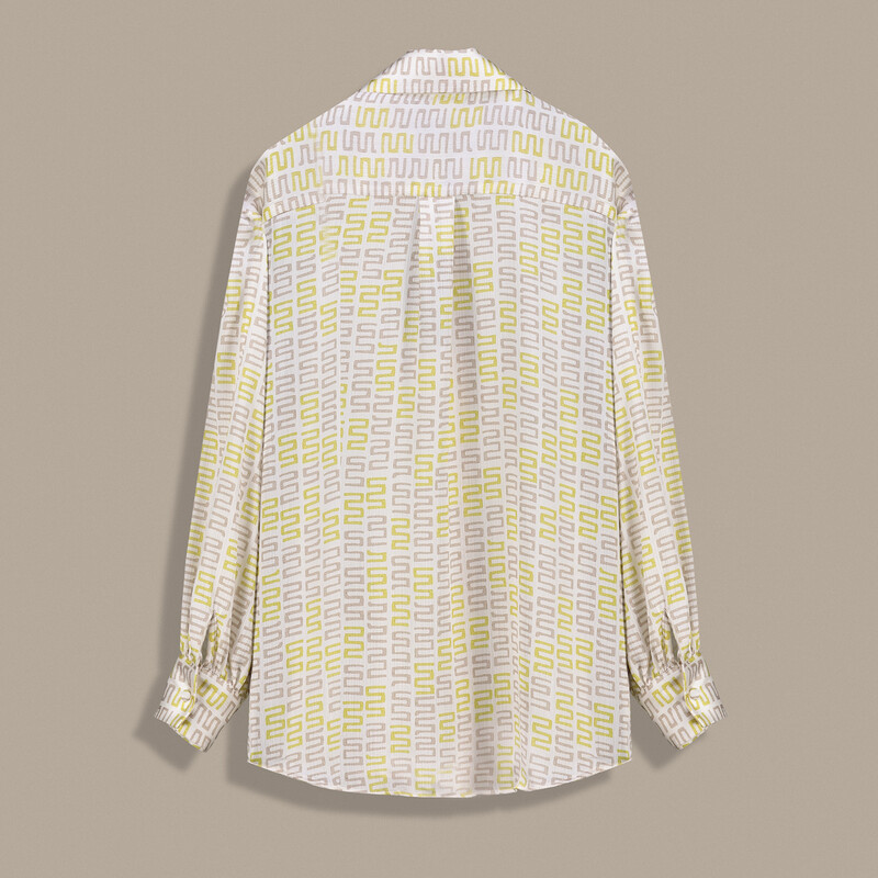 Jadesa Uzun Kol Desenli Gömlek - SARAR WOMAN