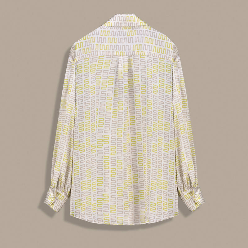 Jadesa Uzun Kol Desenli Gömlek - 2