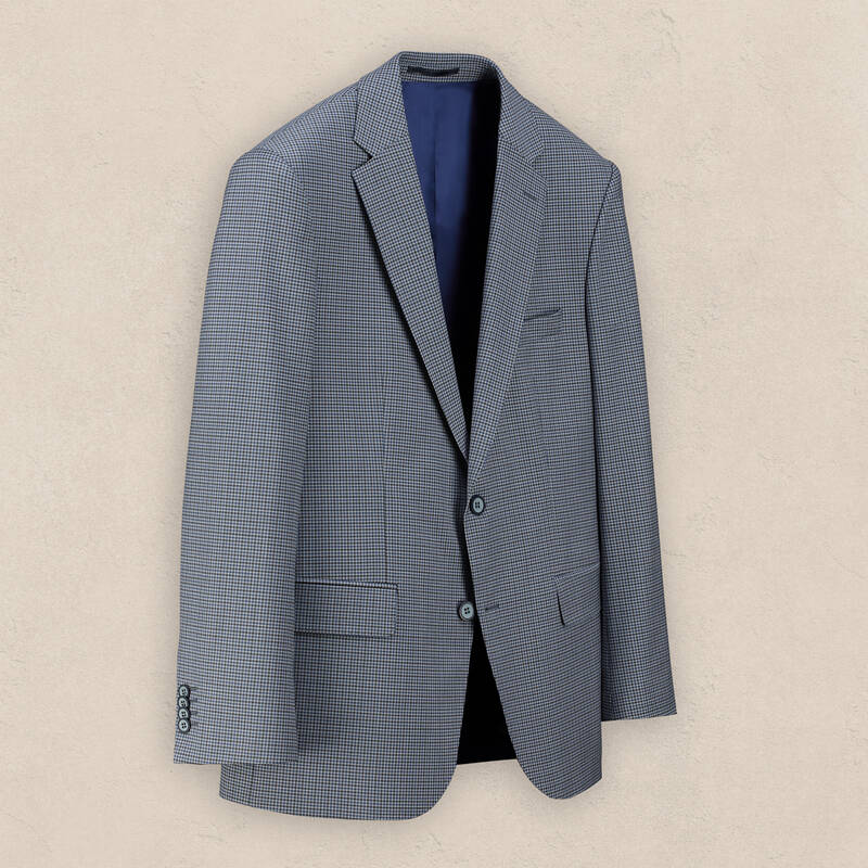 Jam Regular Fit Koyu Mavi Desenli Ceket - 2