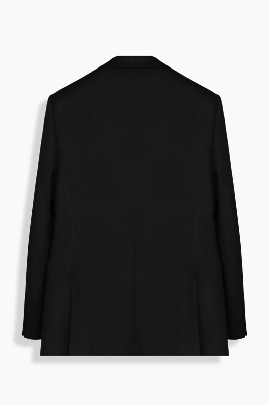 Jam Regular Fit Yün Siyah Ceket - SARAR PREMIUM