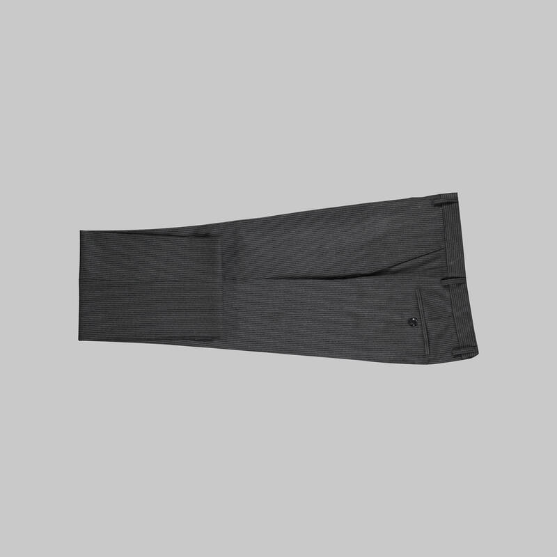 Jam Saxon Regular Fit Klasik Koyu Gri Takım Elbise - 6