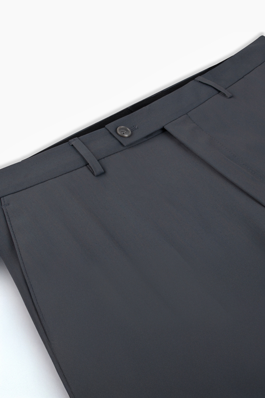 Jam Saxon Gri Regular Fit Takım Elbise - SARAR