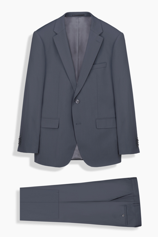 Jam Saxon Gri Regular Fit Takım Elbise 