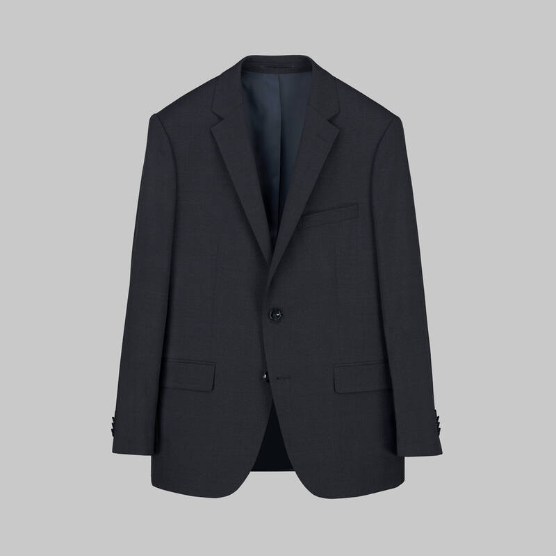 Jam Saxon Regular Fit Koyu Lacivert Takım Elbise - 1