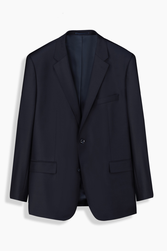 Jam Saxon Regular Fit Büyük Beden Lacivert Takım Elbise - SARAR