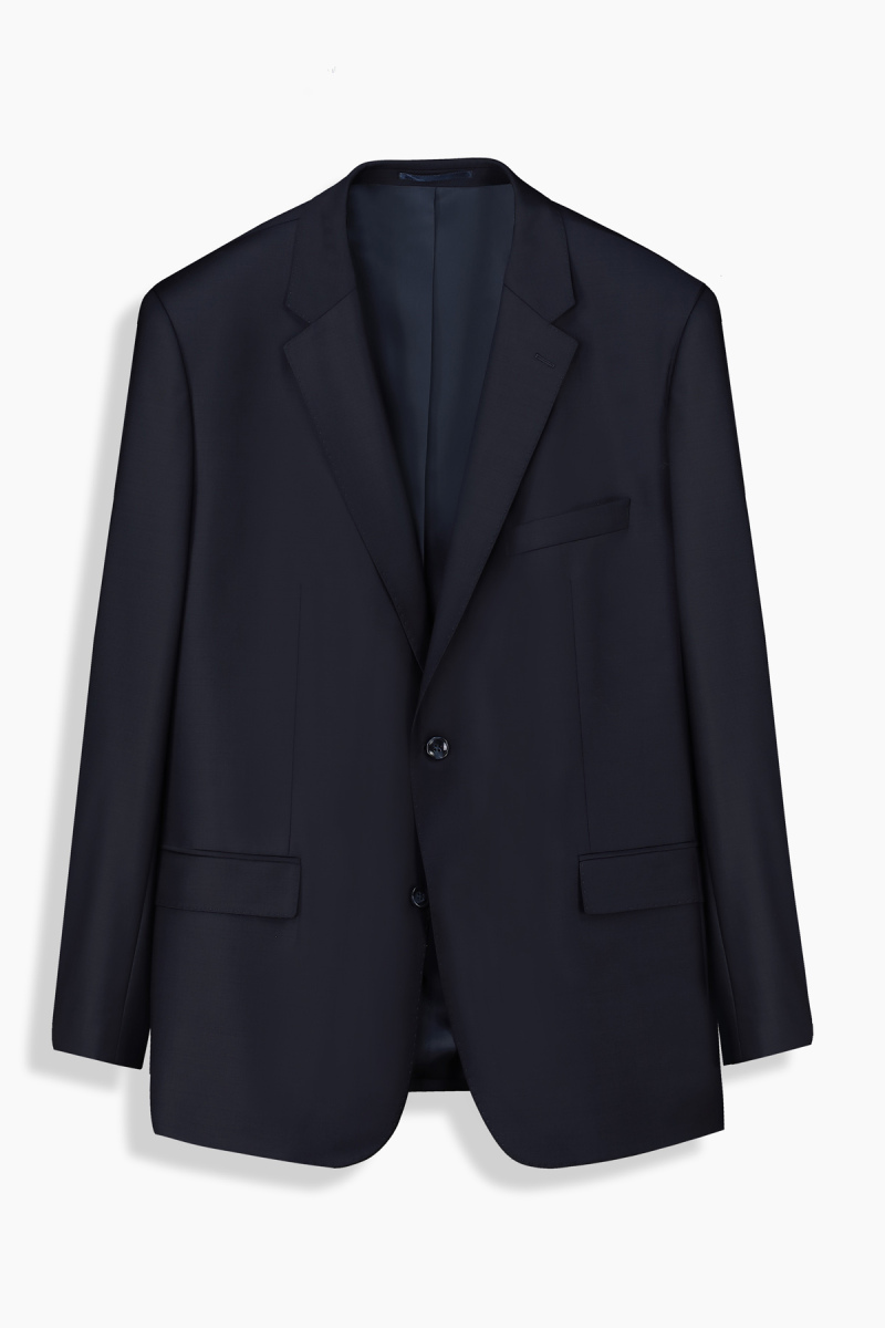 Jam Saxon Regular Fit Büyük Beden Lacivert Takım Elbise - 2