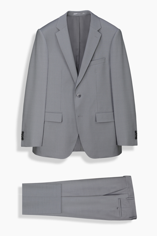 Jam Saxon Regular Fit Gri Takım Elbise - SARAR