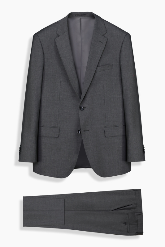 Jam Saxon Regular Fit Gri Takım Elbise 