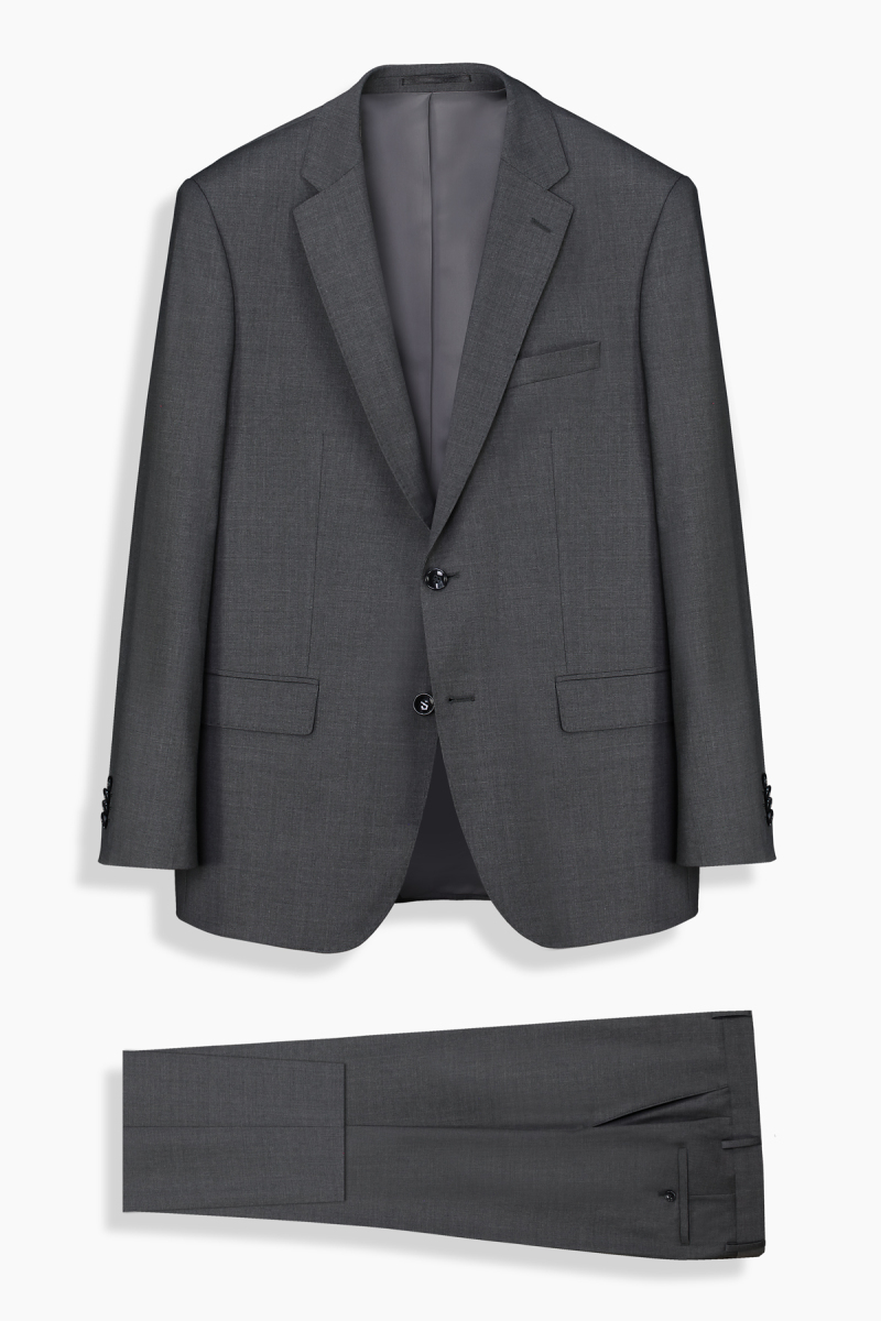 Jam Saxon Regular Fit Gri Takım Elbise - 1