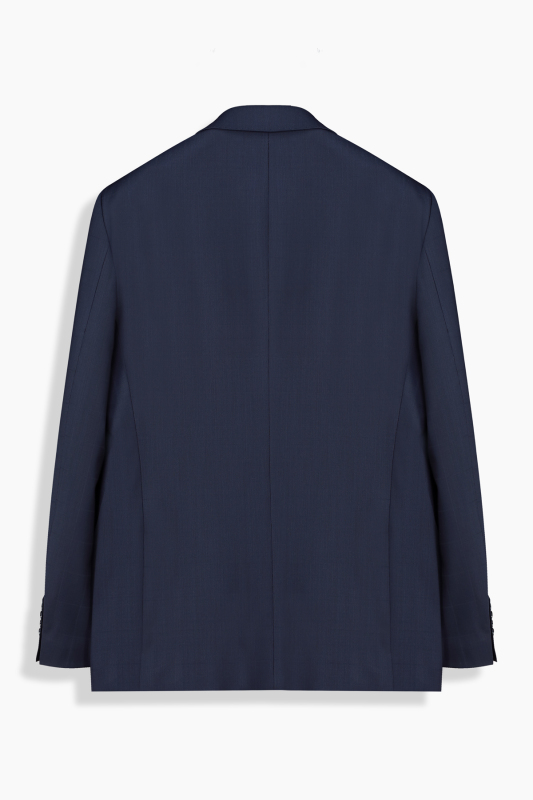 Jam Saxon Regular Fit Kareli Lacivert Takım Elbise - SARAR