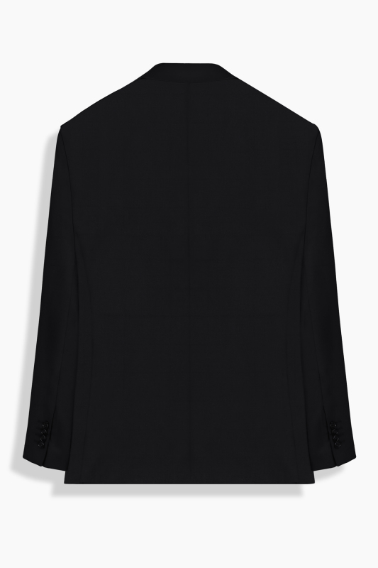 Jam Saxon Regular Fit Kareli Siyah Takım Elbise - SARAR PREMIUM