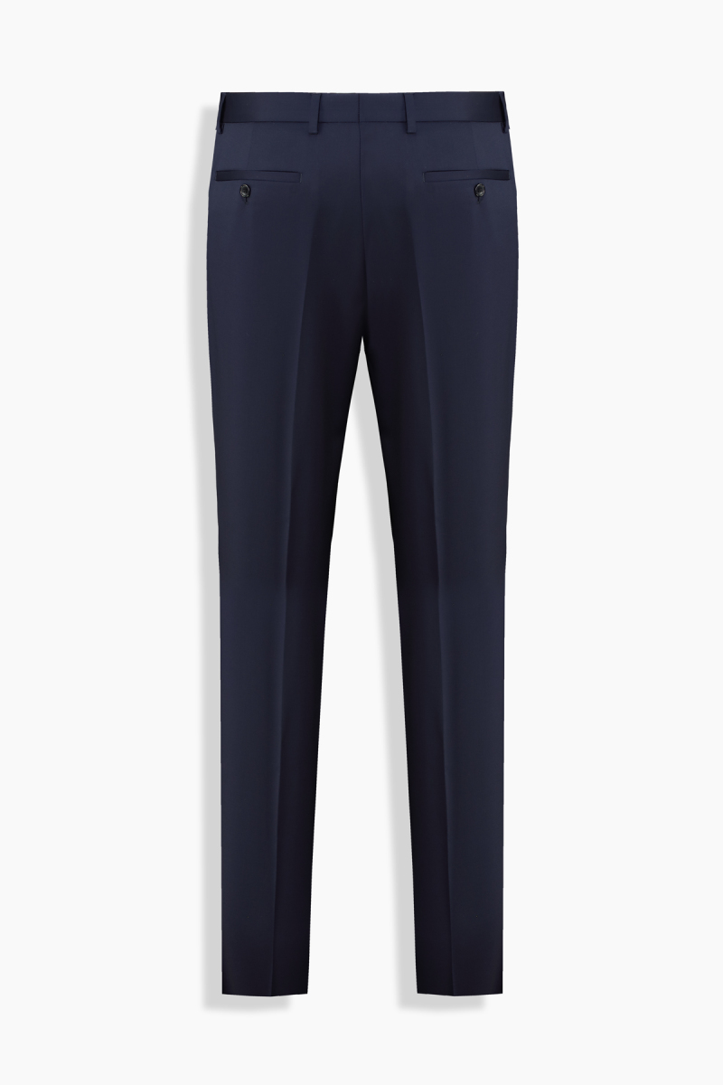 Jam Saxon Regular Fit Lacivert Yün Takım Elbise - 5